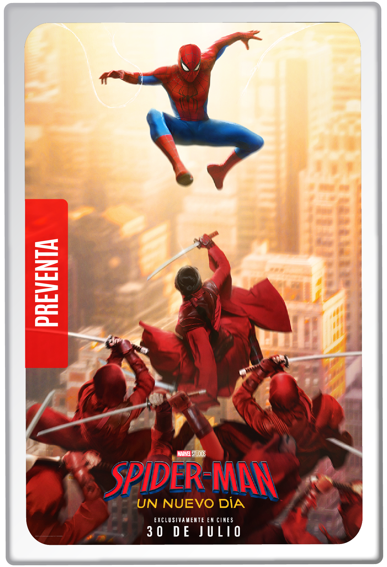PREVENTA: SPIDER-MAN: UN NUEVO DÍA